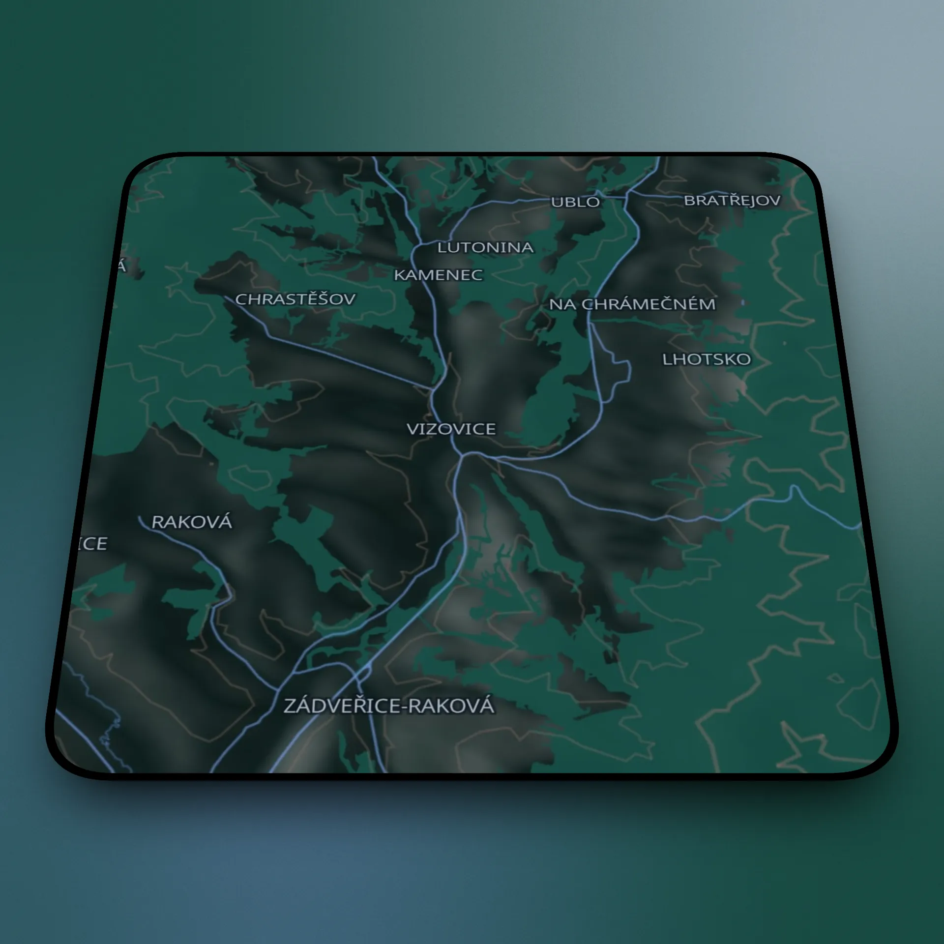 3D Mapa